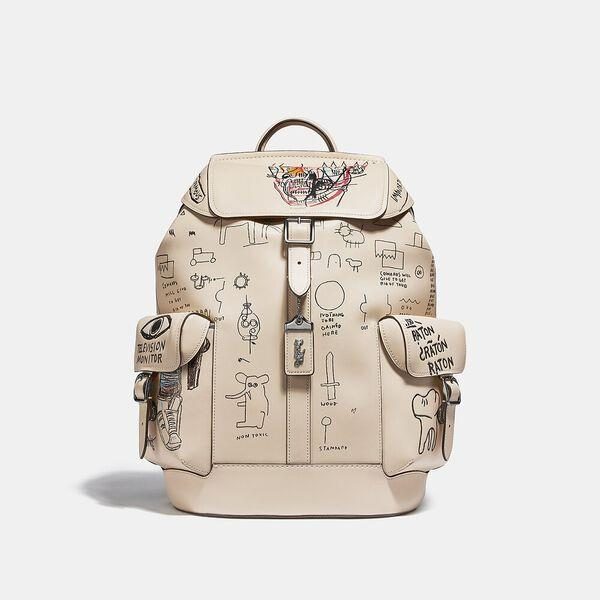 Coach X Jean Michel Basquiat Wells Backpack In Head 19 Fashion 4